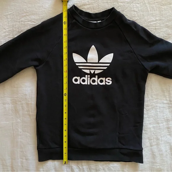 adidas adicolor classics trefoil crewneck sweatshirt size men’s small - Picture 9 of 10